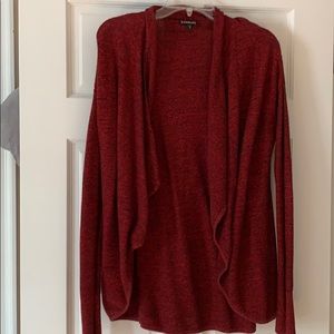 Red sweater from express